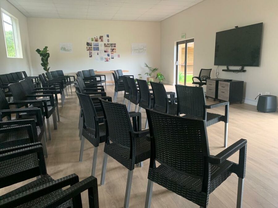 Corporate room at the Harmony Centre, Kwendalo
