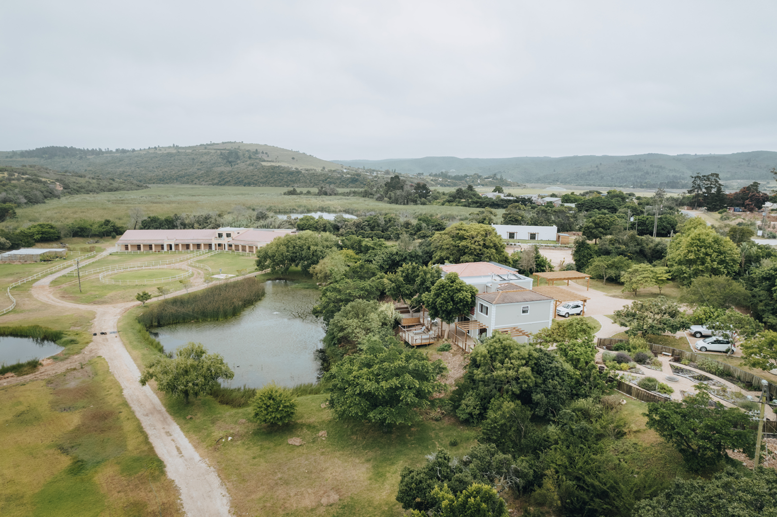 Aerial view of the Kwendalo Estate